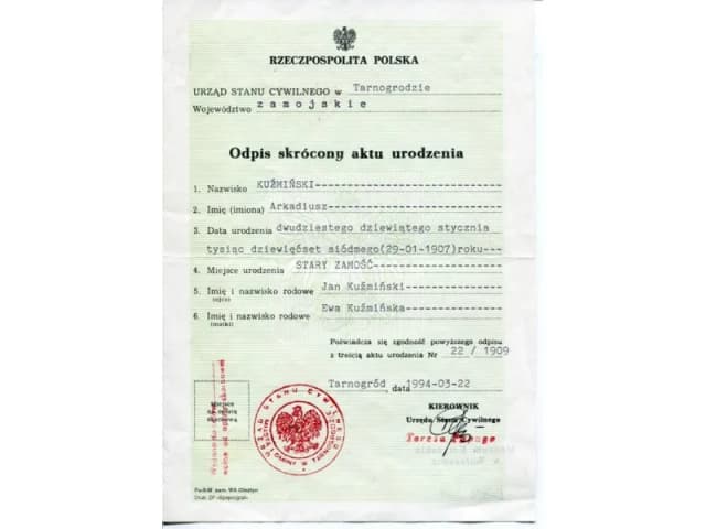 Jak łatwo uzyskać odpis skrócony aktu urodzenia w Polsce? Jak łatwo uzyskać odpis skrócony aktu urodzenia w Polsce?