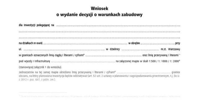Jakie dokumenty do wniosku o warunki zabudowy? Uniknij błędów i zbierz wszystko! Jakie dokumenty do wniosku o warunki zabudowy? Uniknij błędów i zbierz wszystko!